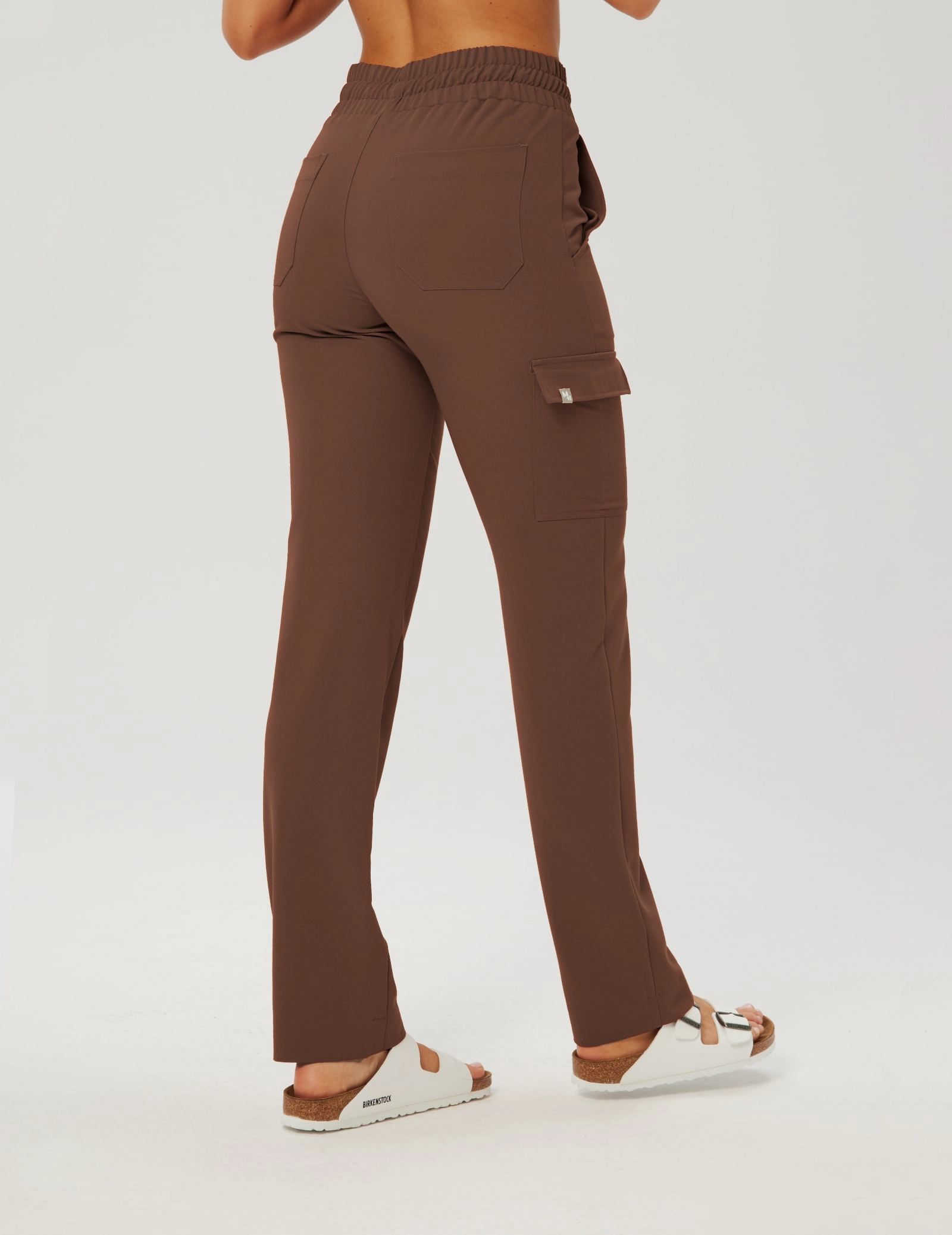 Spodnie YOGA - MILKY BROWN