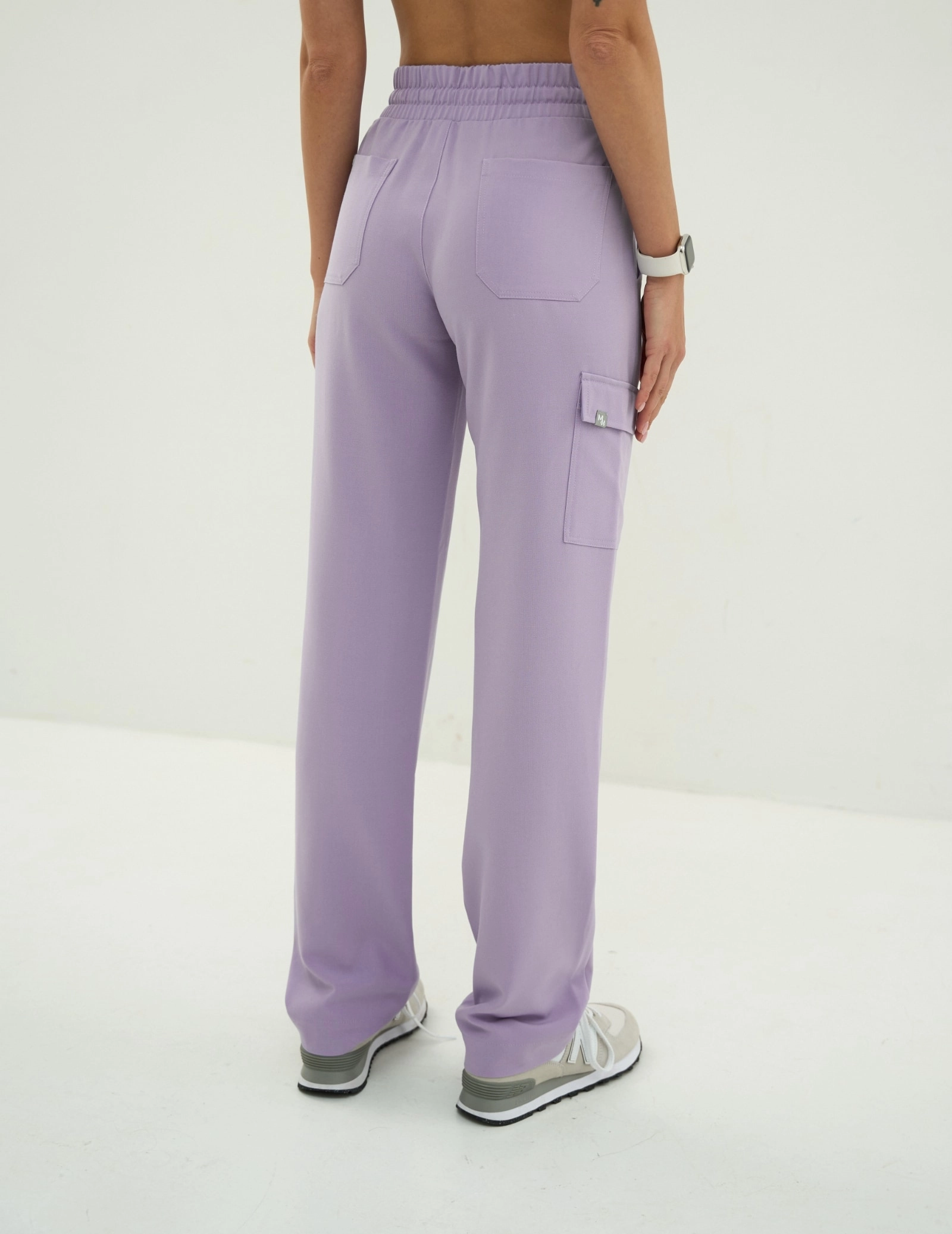 Spodnie YOGA - PURPLE HEATHER