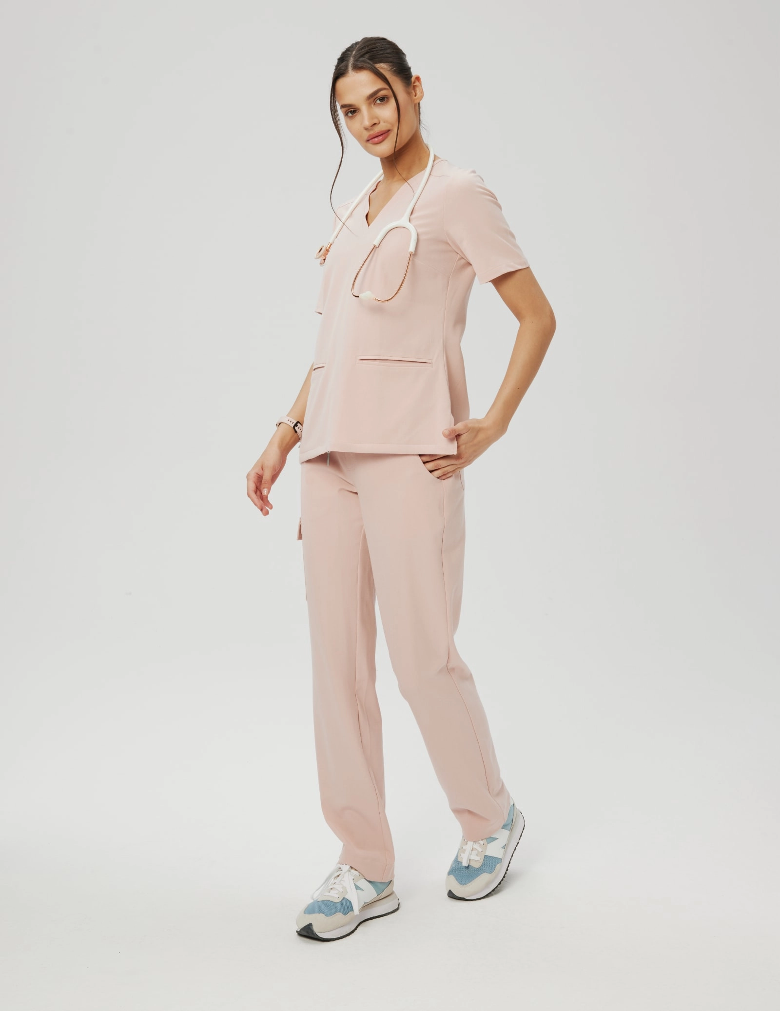 Spodnie YOGA - Dusty Rose