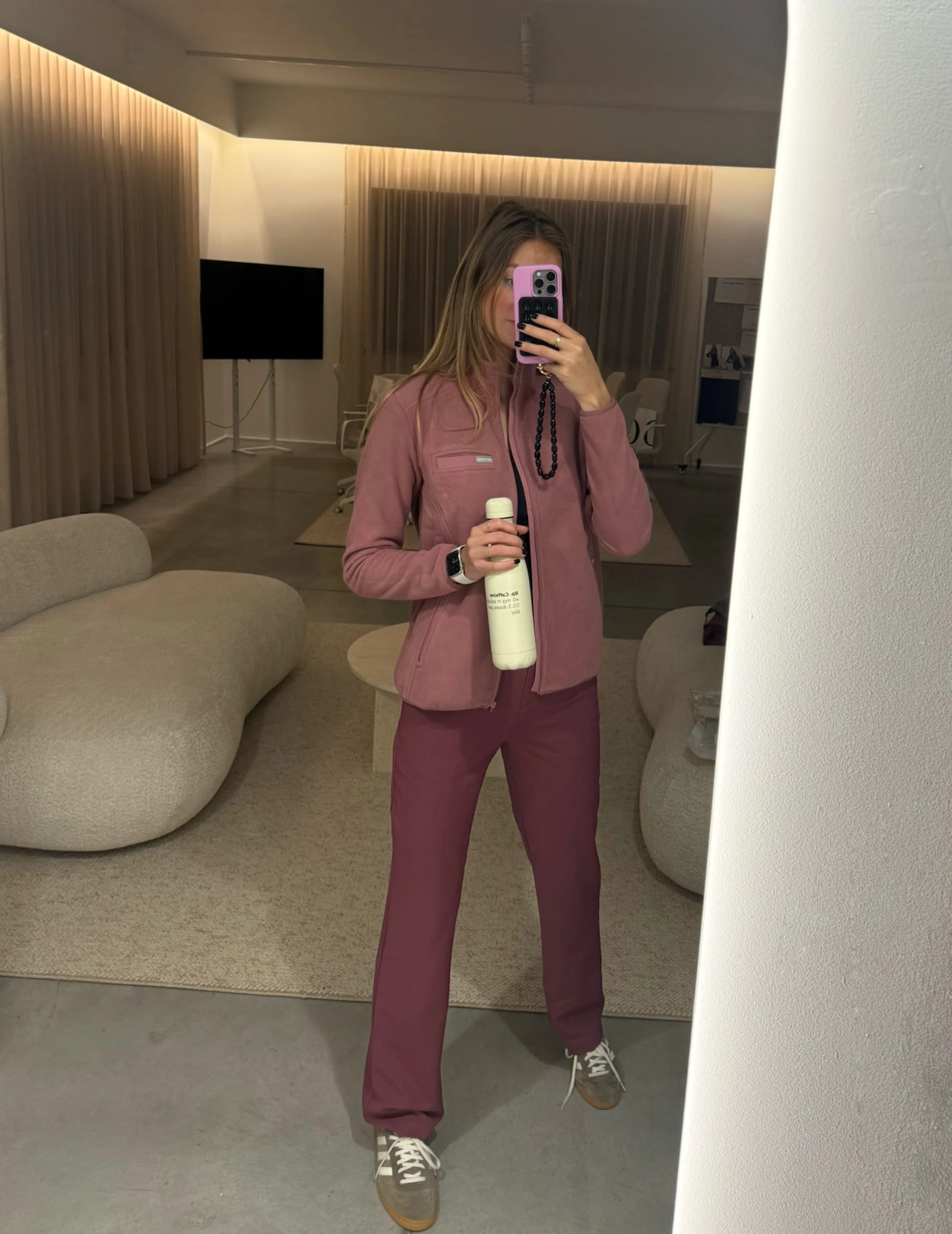 Bluza Polarowa Damska COZY HEAT - WOODROSE