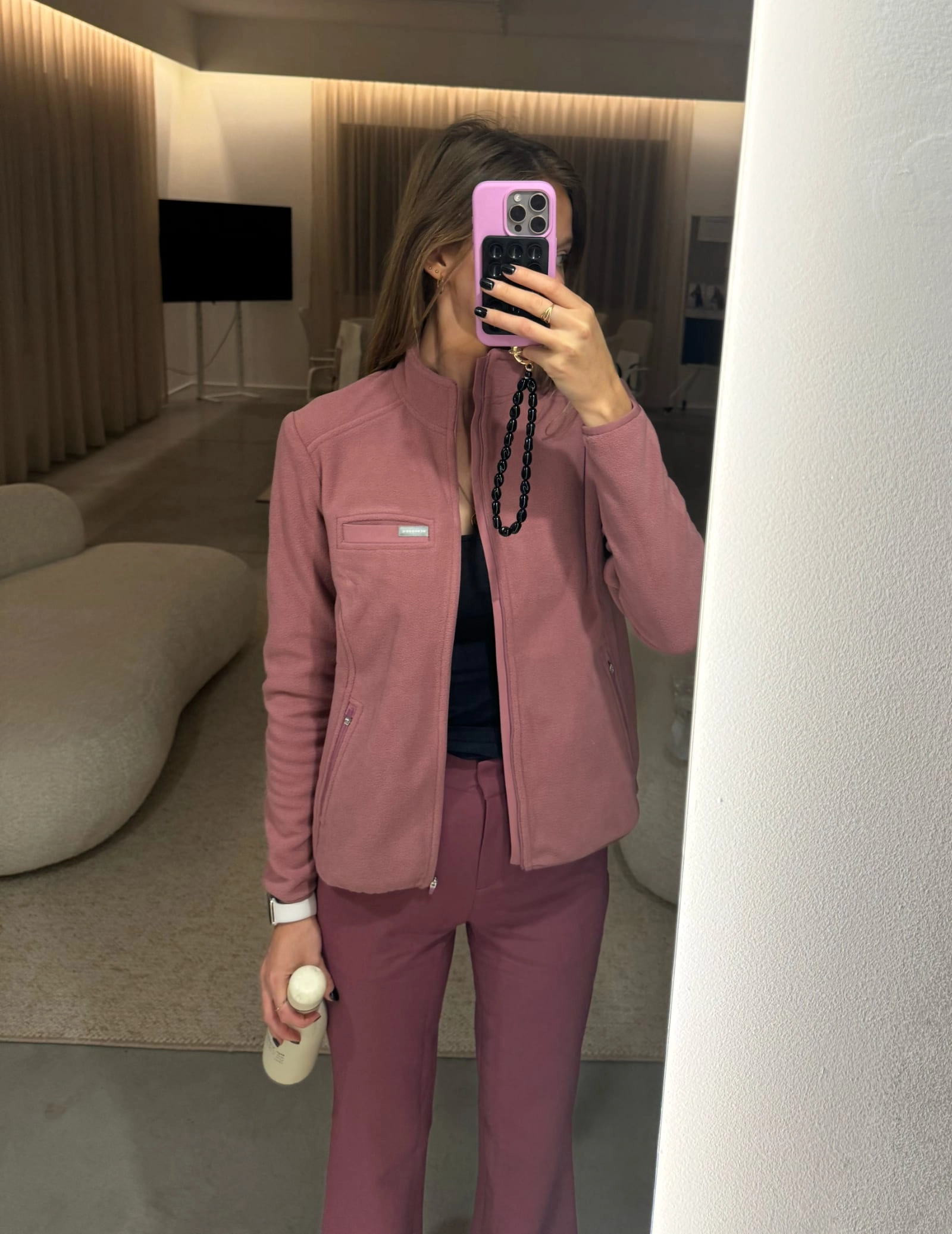 Bluza Polarowa Damska COZY HEAT - WOODROSE