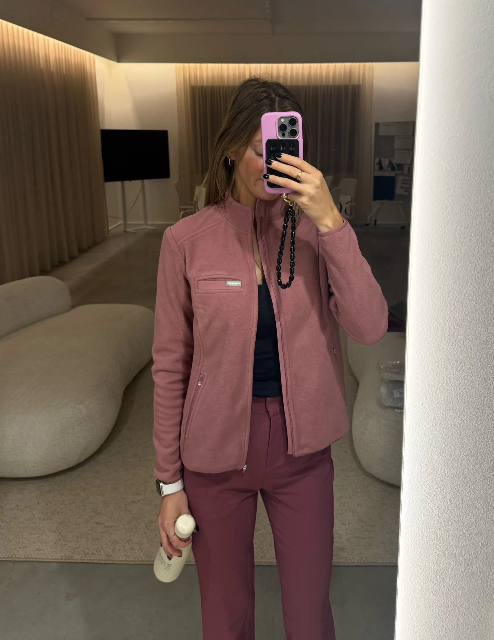 Bluza Polarowa Damska COZY HEAT - WOODROSE