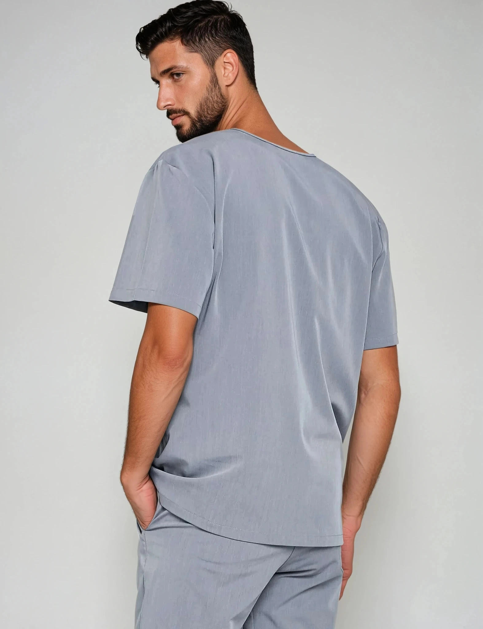 Bluza Medyczna Birbal - SHARK GRAY