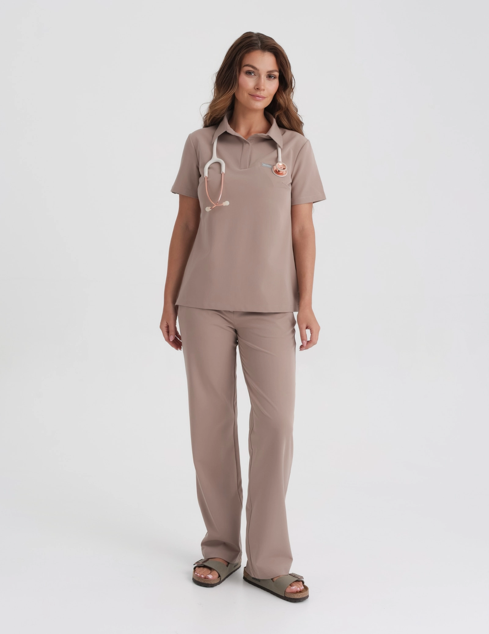 Spodnie Damskie Tiffany - BEIGE