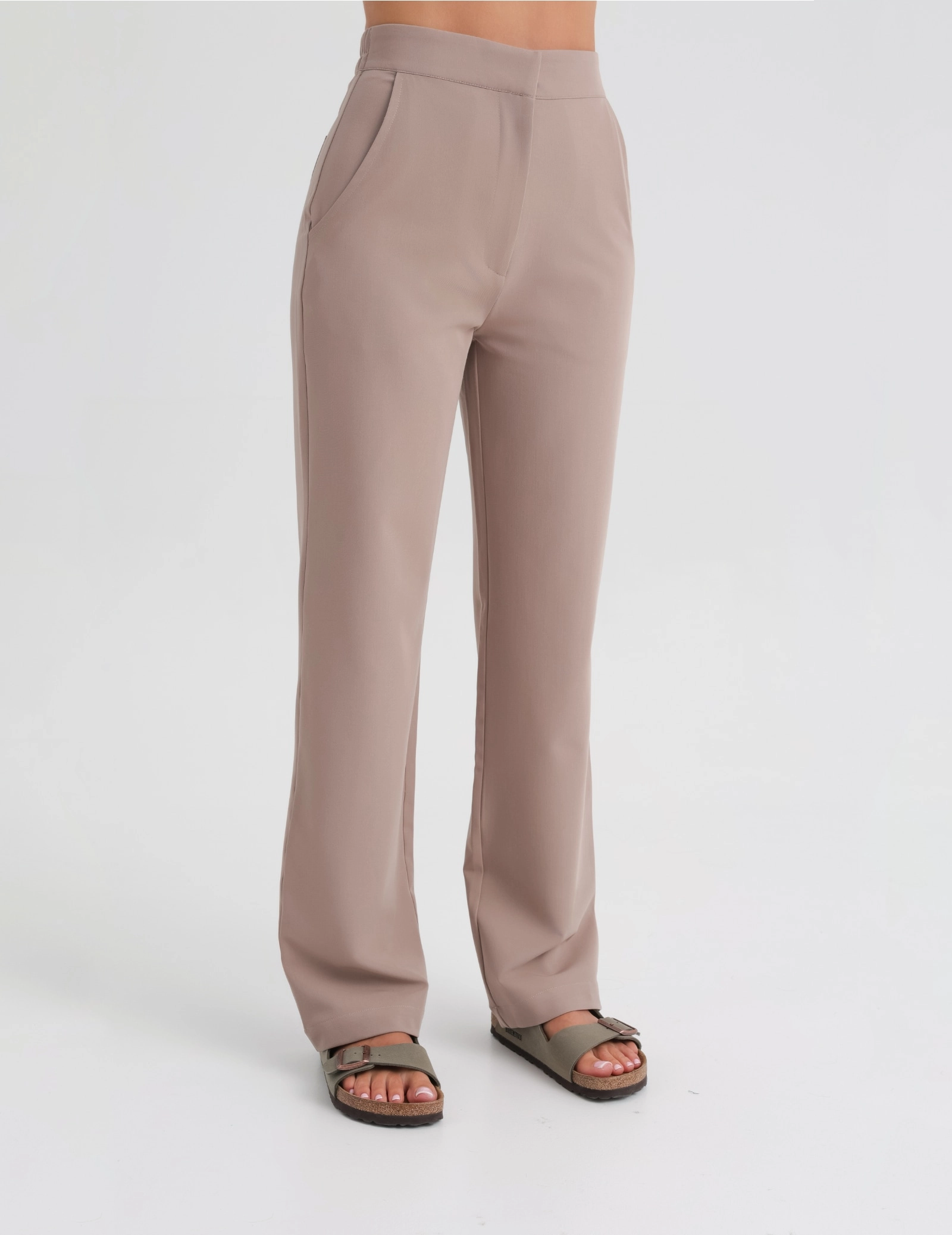 Spodnie Damskie Tiffany - BEIGE