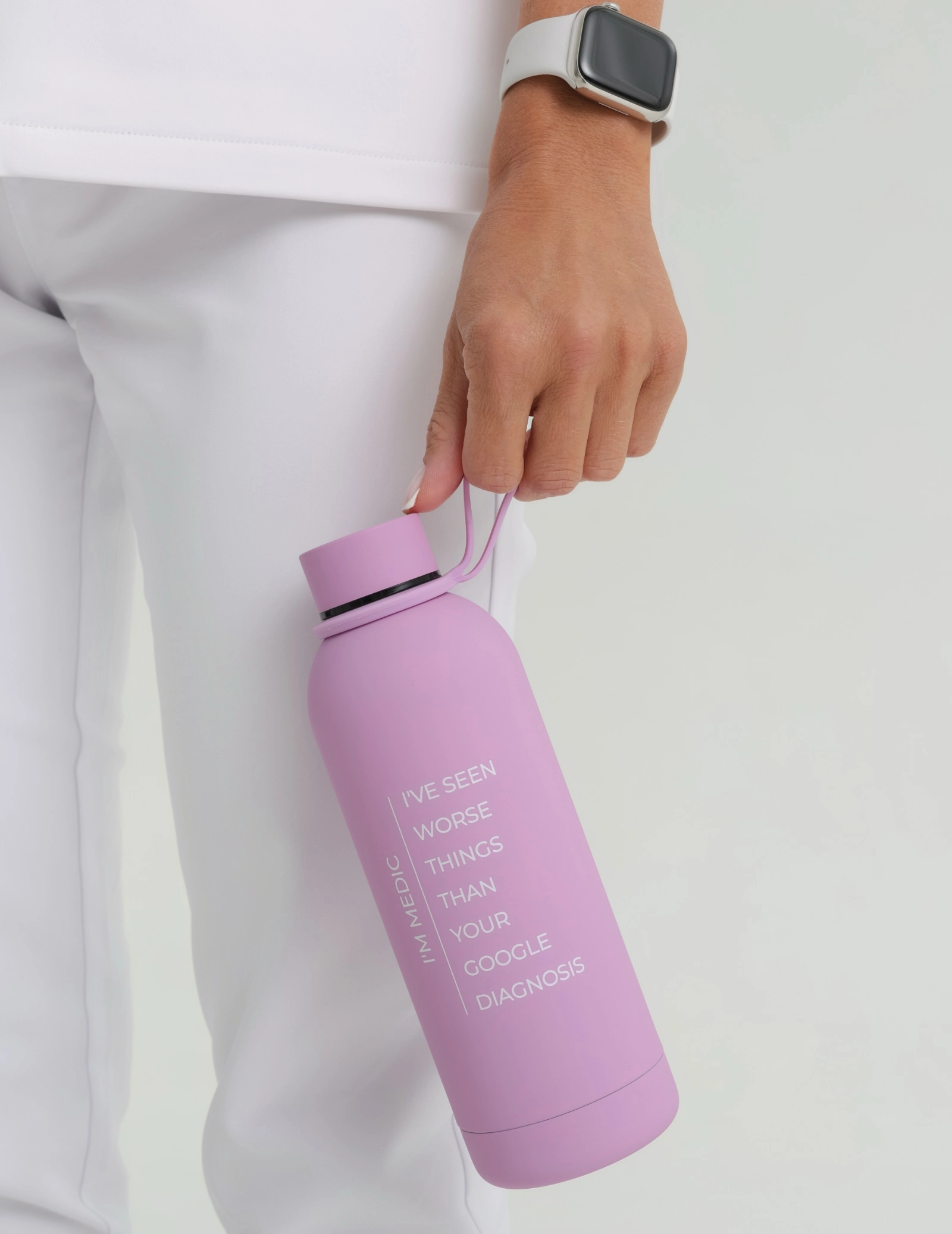 Butelka Termiczna Mojo "I'm medic"- ULTRA PINK