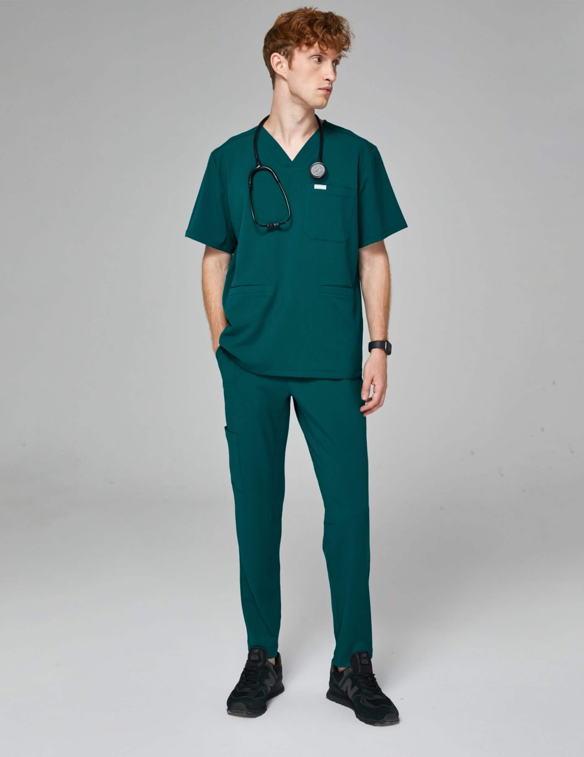 Bluza Medyczna Birbal - DEEP GREEN Bluza Medyczna Birbal - DEEP GREEN