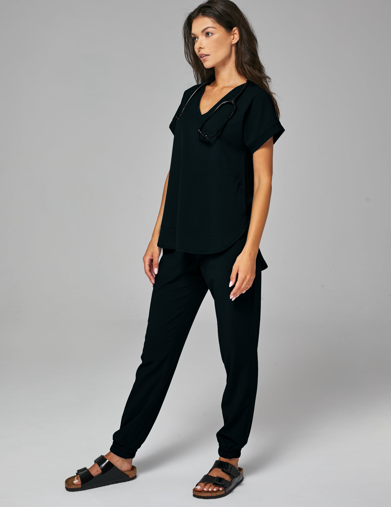 Bluza Medyczna Kendall - BLACK Bluza Medyczna Kendall - BLACK